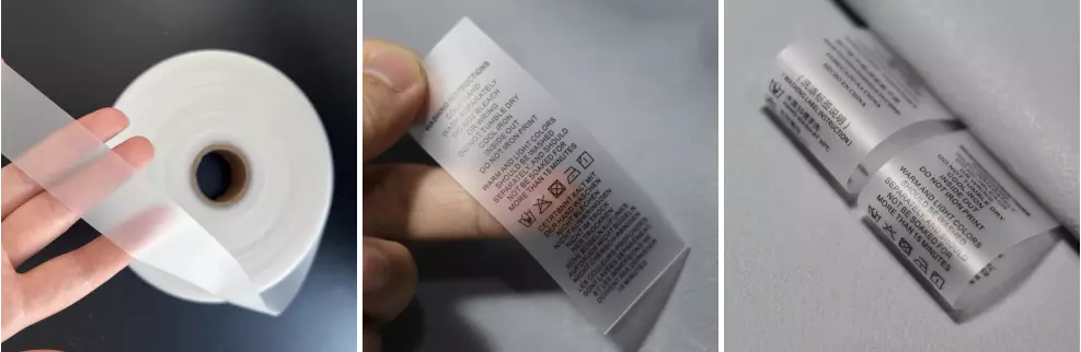 TUP label tape