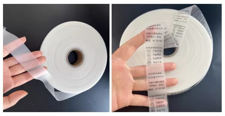 TUP siliconen labeltape