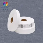 ruban d'étiquette d'entretien