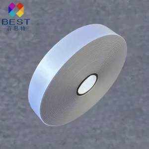 reben satin tenunan dua sisi