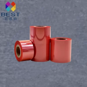 kırmızı termal transfer şeridi