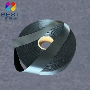 شريط تسمية الساتان النسيج